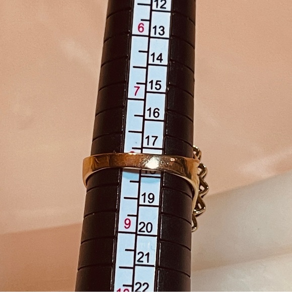 ♥️Stunning 375 Yellow Gold European Antique Filigree Garnet Dinner Ring! - Picture 11 of 16